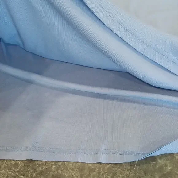 Dokotoo Oversized SOFT Crop Top Boxy Dolman Relaxed Fit Women’s Sz L NWT Beachy - Picture 9 of 9